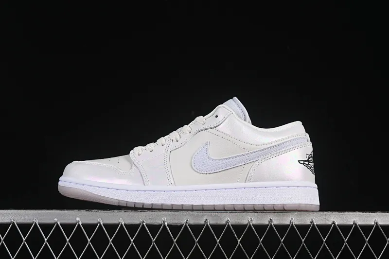 All categories Air Jordan Jordan series basketball shoes Air Jordan 1 Low G version pure original Air Jordan 1 Low "Year of the Snake 2025" AJ1 Joe 1 off-white fantasy pearlescent low-top cultural basketball shoes HF4080-001